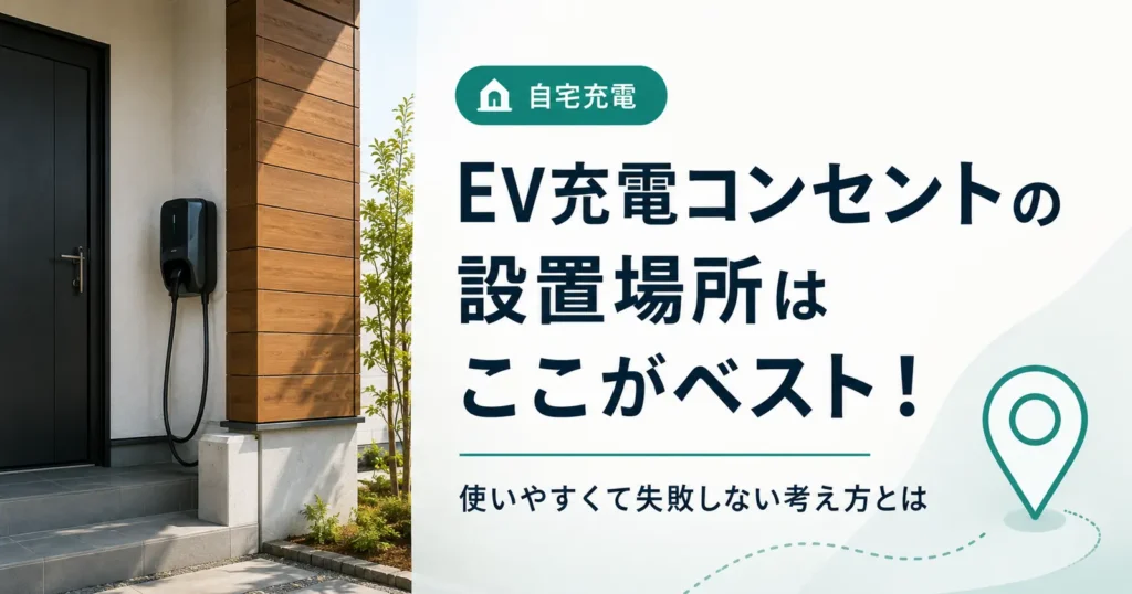 電気自動車（EV）自宅充電の工事で後悔する人の盲点｜実車確認が必要な理由のアイキャッチ画像